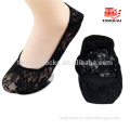 WSP-136 2014 wholesale anti season looks socks for ladies with Black Lace design
